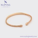 Women Bangle Manufacturer - XUPING X000835473 18K Gold Plated No Stone Daily Wear