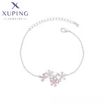 Women Bracelet Manufacturer - XUPING X000977478 Platinum Plated Elegant Simple Charm