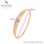 Women Bangle Manufacturer - XUPING A00915838 18K Gold Plated Luxury Classic Wholesale