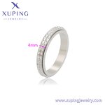 Women Ring Manufacturer - XUPING 14034 Stainless Steel Anxiety Fidget Relief Daily