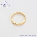 Women Ring Manufacturer - XUPING X000660533 14K Gold Plated Entry Lux Niche Simple