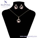 Wedding Jewelry Set Manufacturer - XUPING X000709041 18K Gold Plated Star Elegant