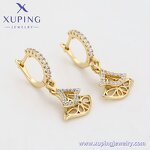 Pendant Earring Manufacturer - XUPING X000730508 14K Gold Plated Korean Luxury Women
