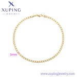 Women Anklet Manufacturer - XUPING X000456843 Classic Simple Foot Chain Fashion