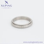 Women Ring Manufacturer - XUPING 14034 Stainless Steel Anxiety Fidget Relief Daily