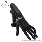 Women Bangle Manufacturer - XUPING X000794047 Platinum Plated Simple Cute Bow Fashion