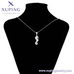 Women Pendant Manufacturer - XUPING A00914265 Platinum Plated Seahorse Animal Elegant
