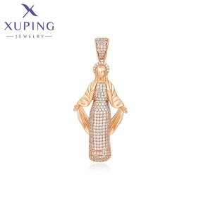 Pendant Manufacturer - XUPING X000755840 Rose Gold Religion Series Character Custom
