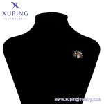 Women Brooch Manufacturer - XUPING S00109504 18K Gold Plated Peacock Animal Fashion