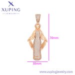 Pendant Manufacturer - XUPING X000755840 Rose Gold Religion Series Character Custom