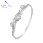 Women Bangle Manufacturer - XUPING X000905849 Platinum Plated Silver Color Fashion