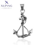 Pendant Manufacturer - XUPING 33448 Cross Black Gun Color Luxury Handsome Neutral