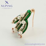 Women Brooch Manufacturer - XUPING A00898439 Cactus Flower Bear Creative Stone Cute