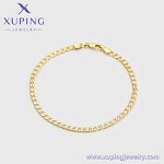 Women Bracelet Manufacturer - XUPING X000970598 14K Gold Plated Exquisite Trendy