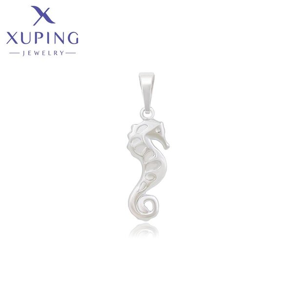 Women Pendant Manufacturer - XUPING A00914265 Platinum Plated Seahorse Animal Elegant