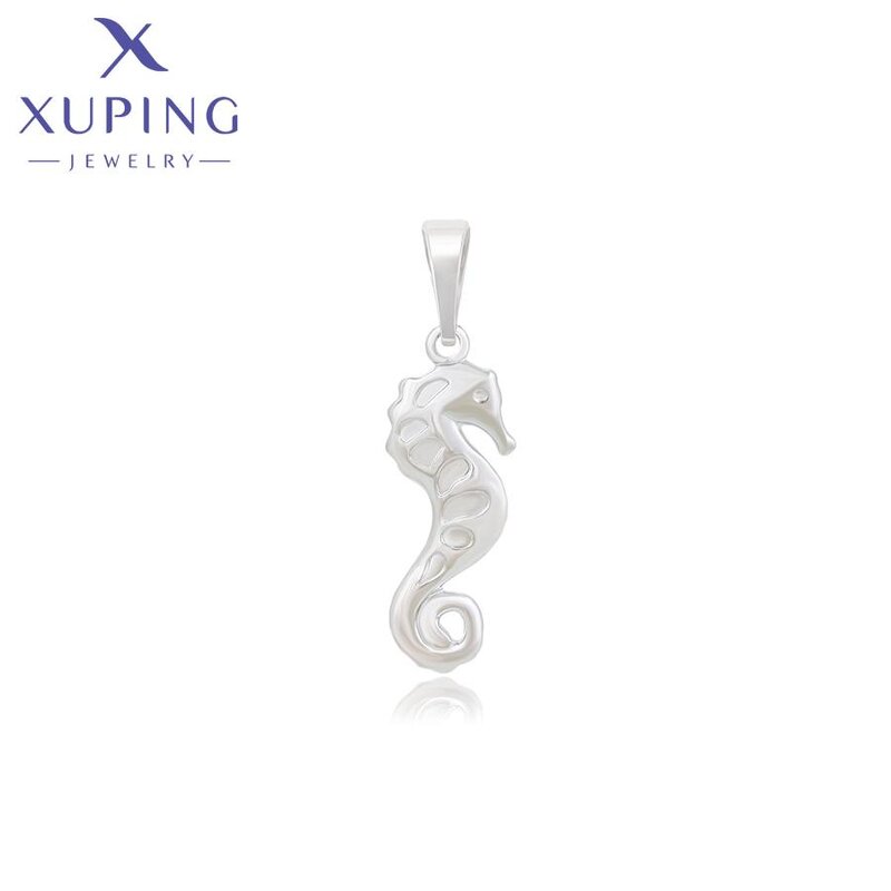 Women Pendant Manufacturer - XUPING A00914265 Platinum Plated Seahorse Animal Elegant