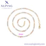 Women Necklace Manufacturer - XUPING X000924732 Multicolor Link Chain Simple Fashion
