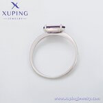 Women Ring Manufacturer - XUPING A00704162 Platinum Plated Environmental Copper Simple