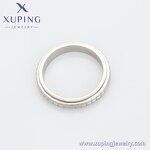 Women Ring Manufacturer - XUPING 14034 Stainless Steel Anxiety Fidget Relief Daily