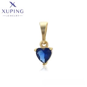 Pendant Manufacturer - XUPING X000741827 14K Gold Plated Ocean Blue Minimalist