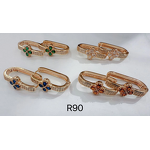 Huggie Earring Manufacturer - XUPING 2025 Korean Flower Star Gold Plated Small Hoop