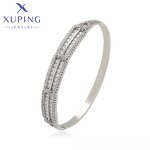 Women Bangle Manufacturer - XUPING X000709880 Platinum Plated Copper Alloy Simple