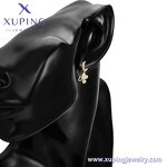 Earring Manufacturer - XUPING X000759397 14K Gold Plated Heart Environmental Copper