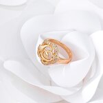 Jewelry Set Manufacturer - XUPING A00566983 18K Gold Plated South Indian Flower 4Pcs