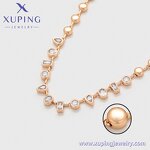 Women Necklace Manufacturer - XUPING X000851886 18K Gold Plated Environmental Copper