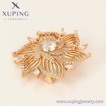 Women Brooch Manufacturer - XUPING A00899095 CZ Flower Rhinestone Big Fashion Elegant
