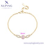 Women Bracelet Manufacturer - XUPING X000926266 Environmental Copper Stone Trendy Meaningful