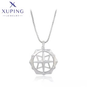 Women Necklace Manufacturer - XUPING A00314145 Platinum Plated Colorful Daily Romantic