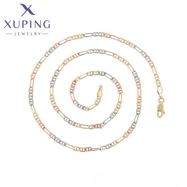 Women Necklace Manufacturer - XUPING X000924732 Multicolor Link Chain Simple Fashion