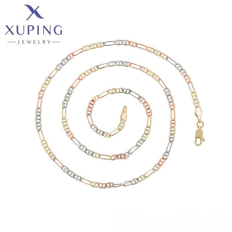 Women Necklace Manufacturer - XUPING X000924732 Multicolor Link Chain Simple Fashion