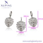 Unisex Jewelry Set Manufacturer - XUPING 65194 Platinum Plated Bully Lion Minimalist