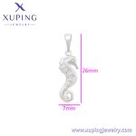 Women Pendant Manufacturer - XUPING A00914265 Platinum Plated Seahorse Animal Elegant