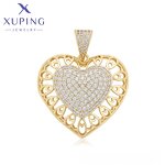 Women Pendant Manufacturer - XUPING X000743480 14K Gold Plated Heart Cute Exquisite