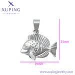 Pendant Manufacturer - XUPING 35191 Platinum Plated Fish Cute Delicate Neutral