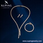 Bridal Jewelry Set Manufacturer - XUPING 14SET248502 18K Gold Plated Wedding Women