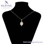 Women Jewelry Set Manufacturer - XUPING X000972977 14K Gold Plated Flower Luxury
