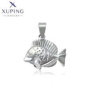 Pendant Manufacturer - XUPING 35191 Platinum Plated Fish Cute Delicate Neutral
