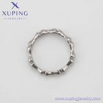 Unisex Ring Manufacturer - XUPING 16002 Stainless Steel Bamboo Style Fashion Bone