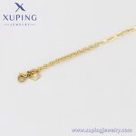 Women Anklet Manufacturer - XUPING X000966571 14K Gold Plated Cute Pendant Foot Chain