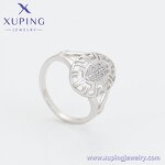 Women Jewelry Set Manufacturer - XUPING 64962 Platinum Plated Ring Earrings Copper