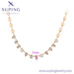 Women Necklace Manufacturer - XUPING X000851886 18K Gold Plated Environmental Copper
