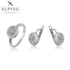 Jewelry Set Manufacturer - XUPING 65236 Gold Plated Copper Luxury Custom Wholesale