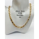 Men Necklace Manufacturer - XUPING Gold Plated Cuban Wheat Popcorn Rope Link Chain
