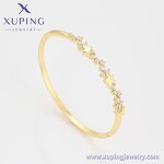 Women Bangle Manufacturer - XUPING X000448710 14K Gold Plated Star Bracelet Elegant