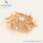 Women Brooch Manufacturer - XUPING A00899095 CZ Flower Rhinestone Big Fashion Elegant