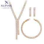 Bridal Jewelry Set Manufacturer - XUPING 14SET248502 18K Gold Plated Wedding Women